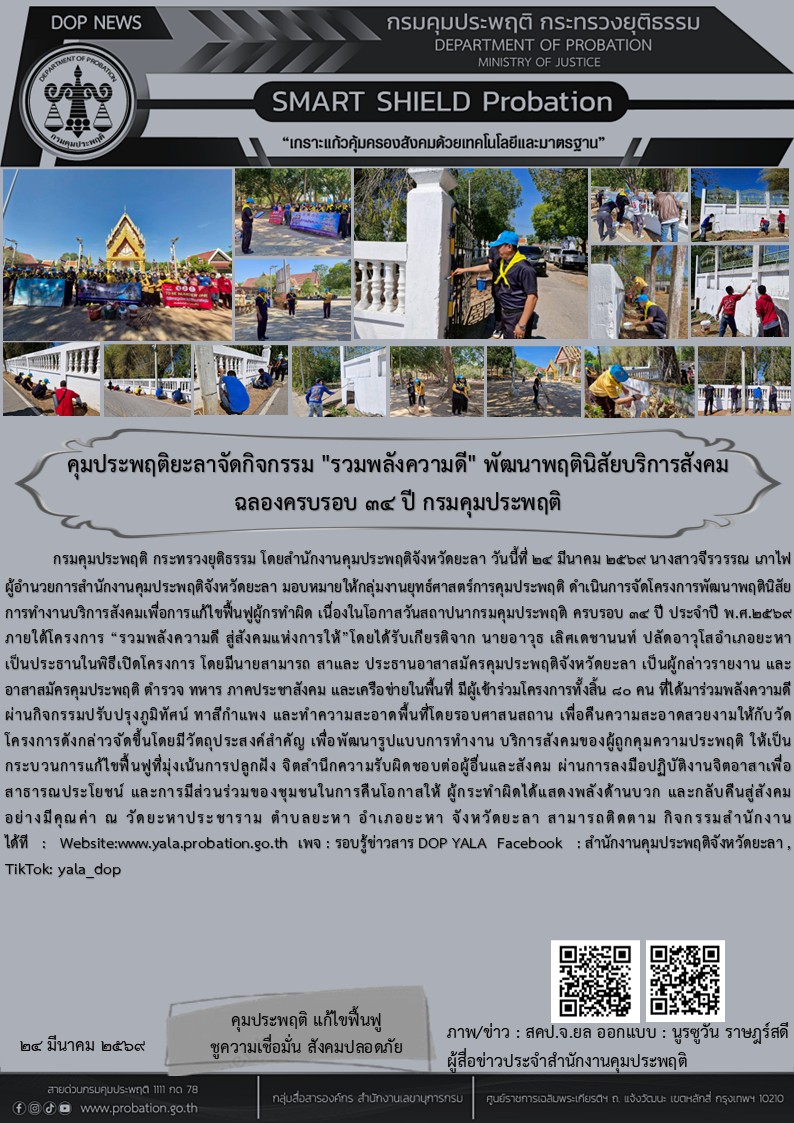 ทาสีวัดยะหาประชาราม